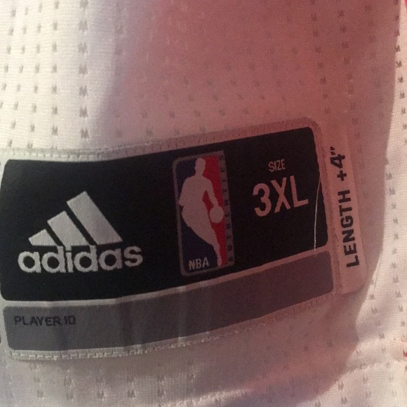 Game Worn Greg Monroe Detroit Pistons Jersey Mint! - Picture 3 of 4